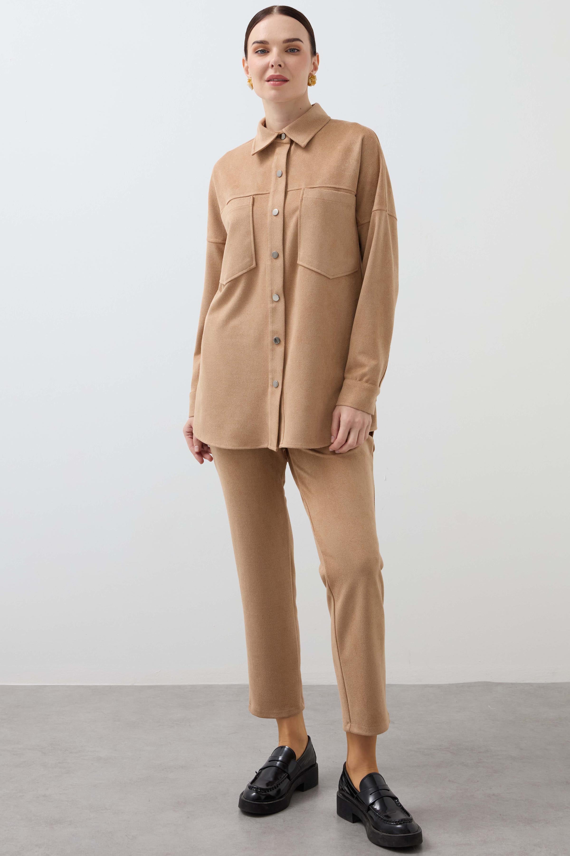 Carrot Pants - Camel